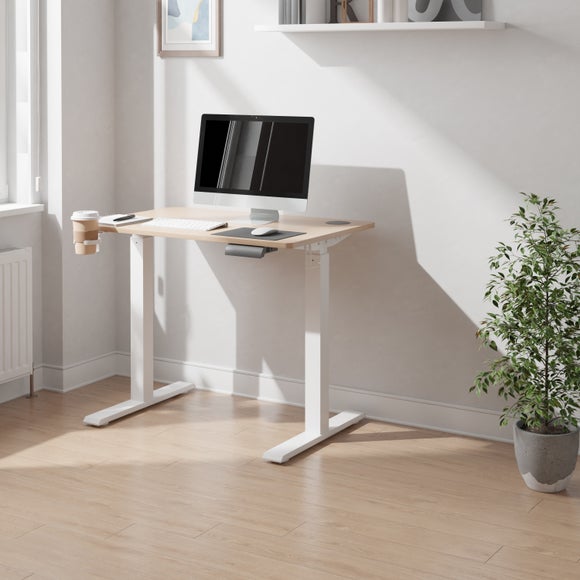 View Gino Compact Height Adjustable Desk View Gino Compact Height Adjustable Desk