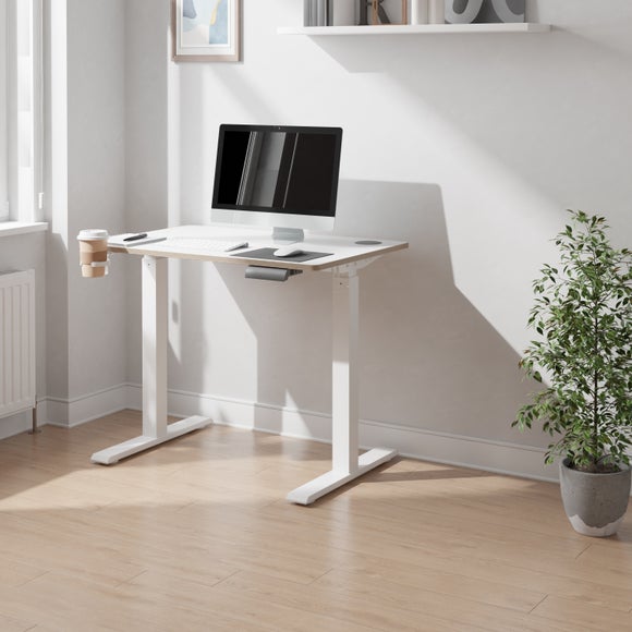 View Gino Compact Height Adjustable Desk View Gino Compact Height Adjustable Desk