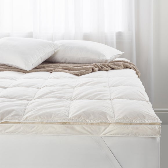 View Dorma Hungarian Feather Dual Mattress Topper View Dorma Hungarian Feather Dual Mattress Topper