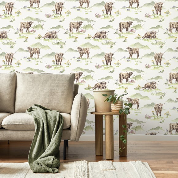 Highland Cow Wallpaper