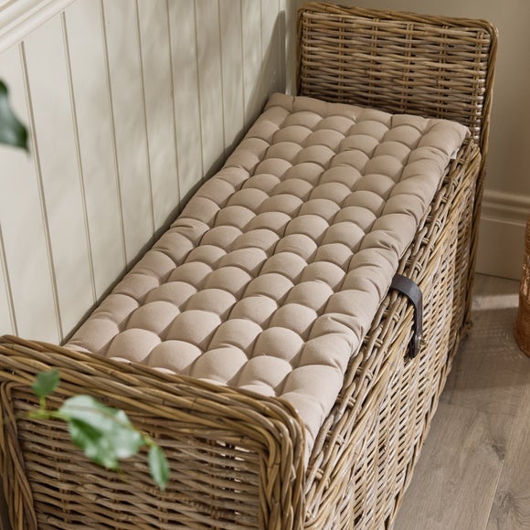 Grey Mattress Stitched Bench Pad