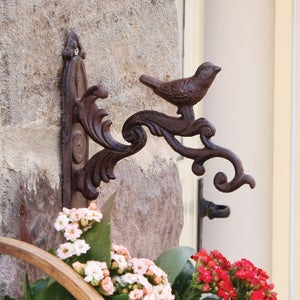 Ornate Bird Wall Bracket