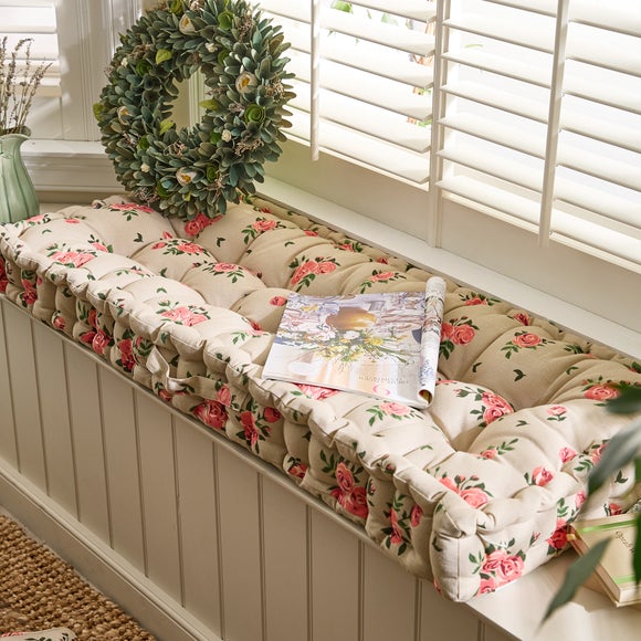 Vintage Rose Box Bench Pad