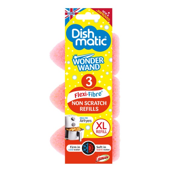Dishmatic Pack of 3 Wonder Wand Refills