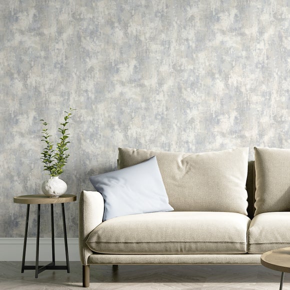 Cinder Distressed Texture Wallpaper