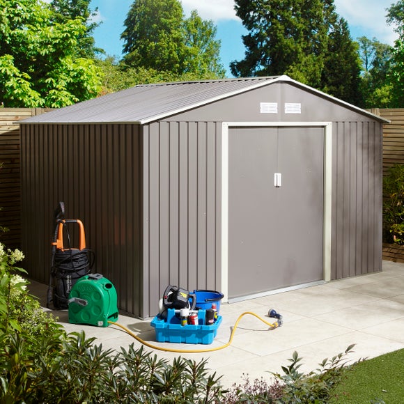 View Trentvale 10ft X 8ft Metal Apex Shed View Trentvale 10ft X 8ft Metal Apex Shed