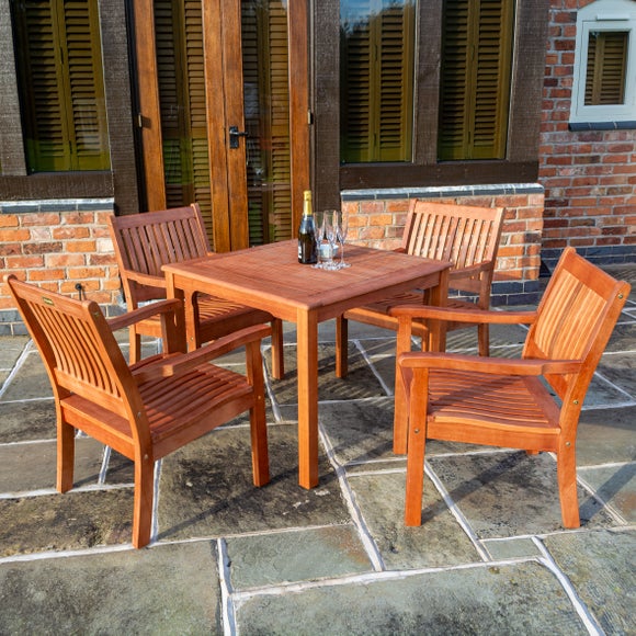 Willington Square 4 Seater Dining Set