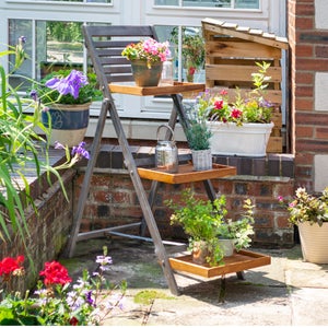 Alderley Large Ladder Plant Stand