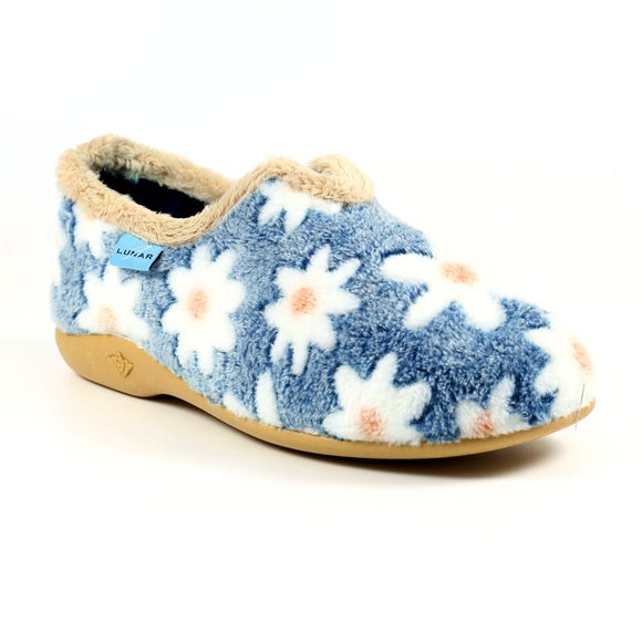 Daisy Pattern Slippers