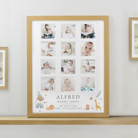 Personalised Animal Multi Photo Frame