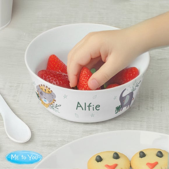 Click to view product details and reviews for Personalised Tiny Tatty Teddy Jungle Animals Plastic Bowl. Click to view product details and reviews for Personalised Tiny Tatty Teddy Jungle Animals Plastic Bowl.