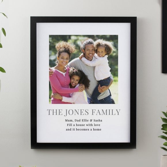 Personalised Square Photo Poster Frame