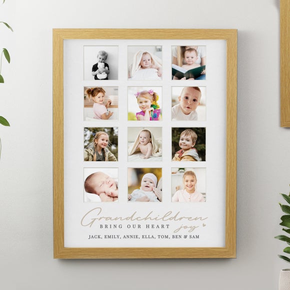 View Personalised Grandchildren Multi Photo Frame View Personalised Grandchildren Multi Photo Frame