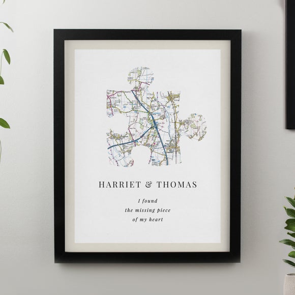 Click to view product details and reviews for Personalised Present Day Map Puzzle Piece Poster Frame. Click to view product details and reviews for Personalised Present Day Map Puzzle Piece Poster Frame.