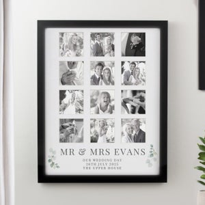 Personalised Wedding Multi Photo Frame