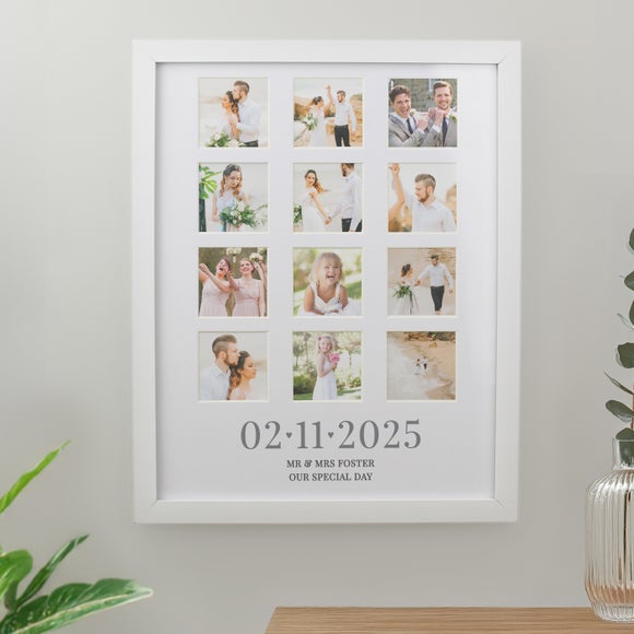 View Personalised Special Date Multi Photo Frame View Personalised Special Date Multi Photo Frame