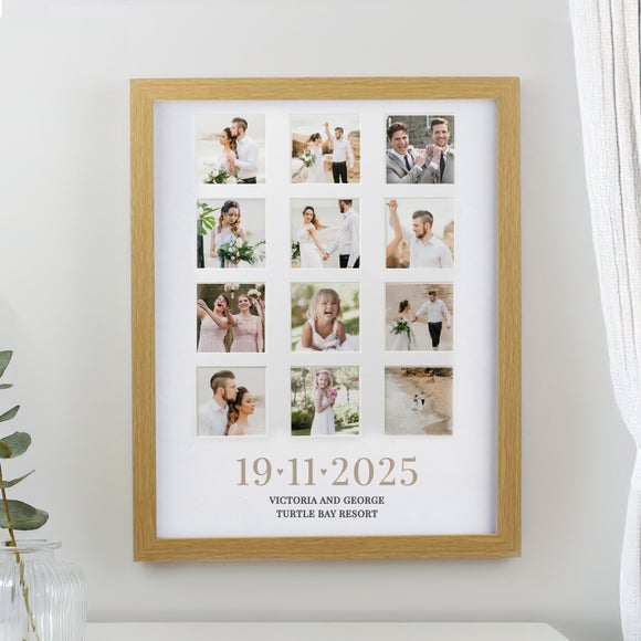 View Personalised Special Date Multi Photo Frame View Personalised Special Date Multi Photo Frame