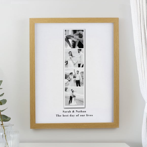 Personalised Photo Strip Poster Frame