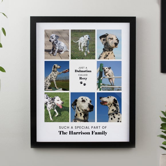 Personalised Pet Multi Photo Framed Print