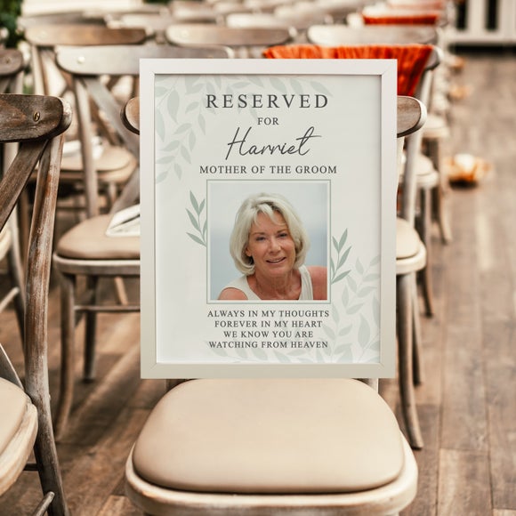 View Personalised Reserved For Photo Poster Frame View Personalised Reserved For Photo Poster Frame