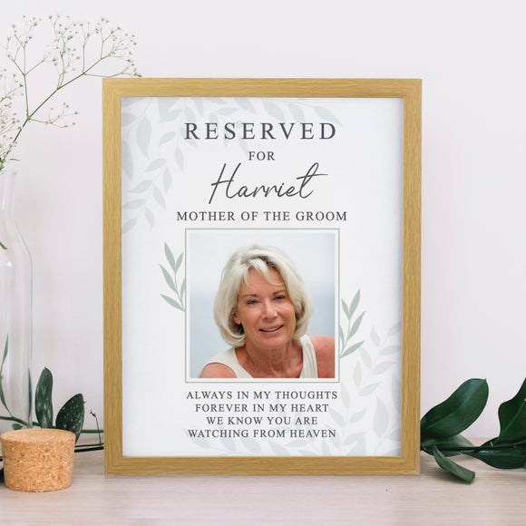 View Personalised Reserved For Photo Poster Frame View Personalised Reserved For Photo Poster Frame