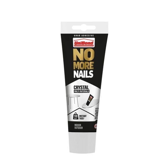 Unibond No More Nails Crystal Large Tube 200ml