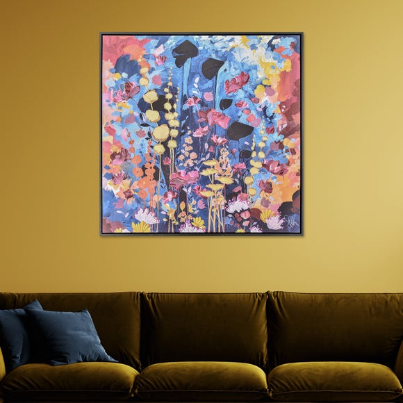 The Final Flush II by Susan Nethercote Framed Canvas