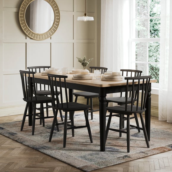 View Pip 6-8 Seater Rectangle Extendable Dining Table View Pip 6-8 Seater Rectangle Extendable Dining Table