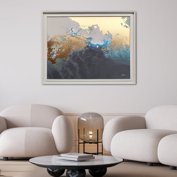 Ocean Deep by Petra Meikle De Vlas Framed Canvas
