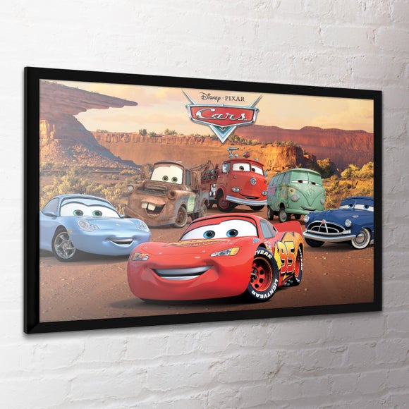 Click to view product details and reviews for Cars Framed Poster Print.