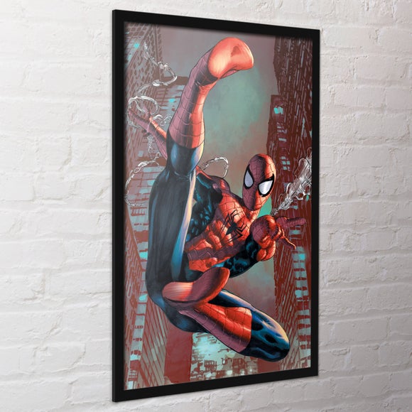 Click to view product details and reviews for Spider Man Framed Poster Print.