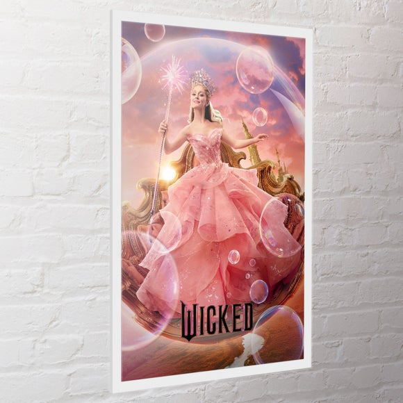 Wicked Glinda Framed Poster Print Wicked Glinda Framed Poster Print