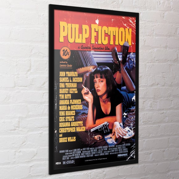 Click to view product details and reviews for Pulp Fiction Framed Poster Print.