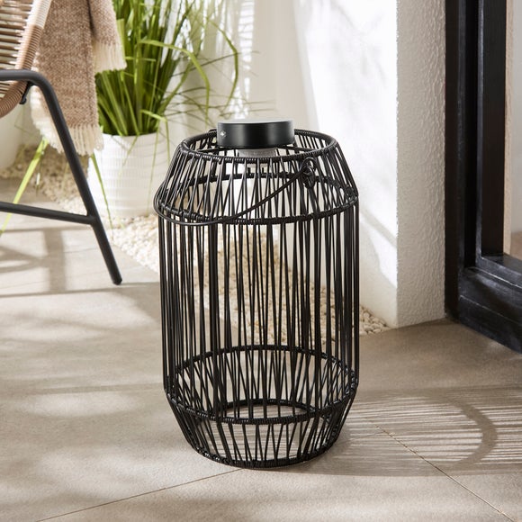 View Weaved Rechargeable Touch Dimmable Outdoor Lantern View Weaved Rechargeable Touch Dimmable Outdoor Lantern