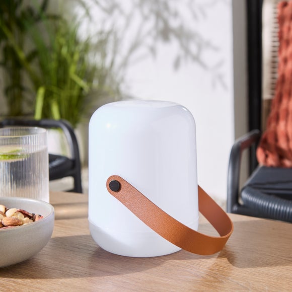 Acrylic Rechargeable Touch Dimmable Outdoor Lantern with Handle