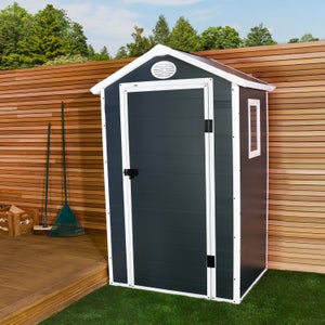 Charles Bentley Plastic Storage Shed