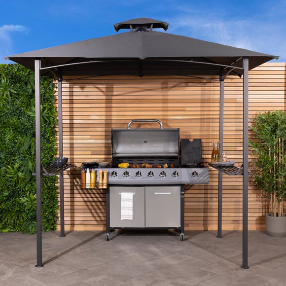 Charles Bentley 8x5ft Steel Gazebo