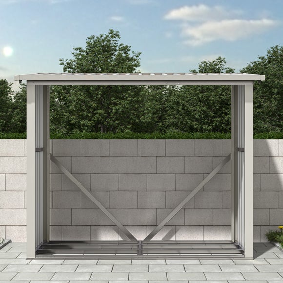 Click to view product details and reviews for Charles Bentley Metal Log Wood Store Shed. Click to view product details and reviews for Charles Bentley Metal Log Wood Store Shed.