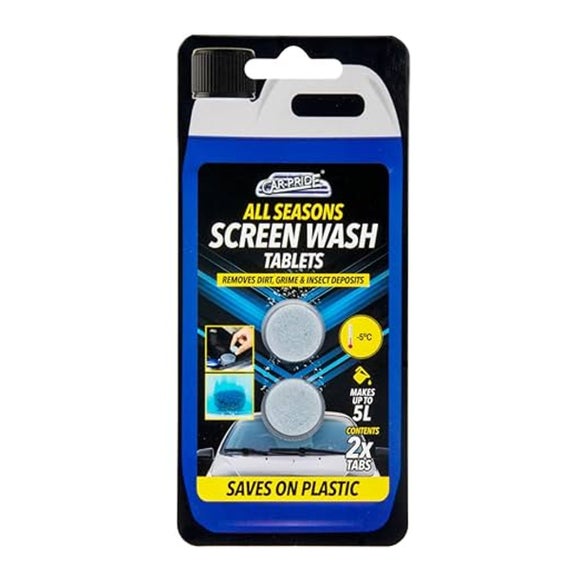 Pack of 2 Screen Wash Drop in Tabs