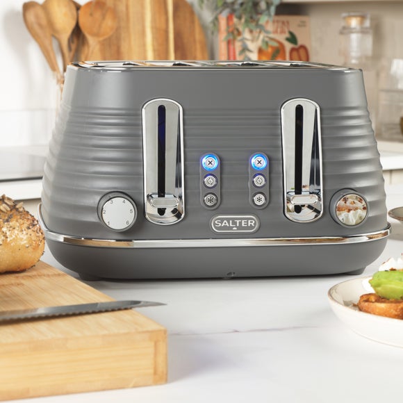 View Salter Ripple 4 Slice Toaster View Salter Ripple 4 Slice Toaster
