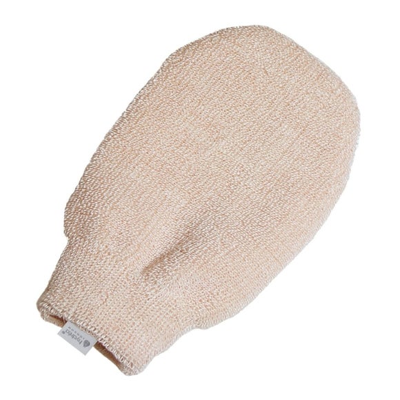 Hydrea London Elemental Exfoliating Cotton Mitt with Copper