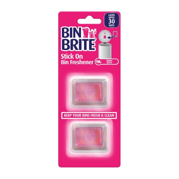 Bin Brite Pack of 2 Stick On Bin Berry Freshener
