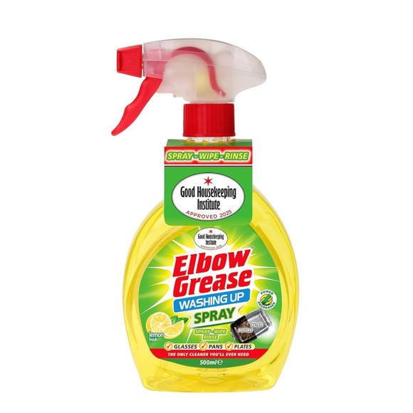 Elbow Grease Washing Up Spray Lemon, 500ml