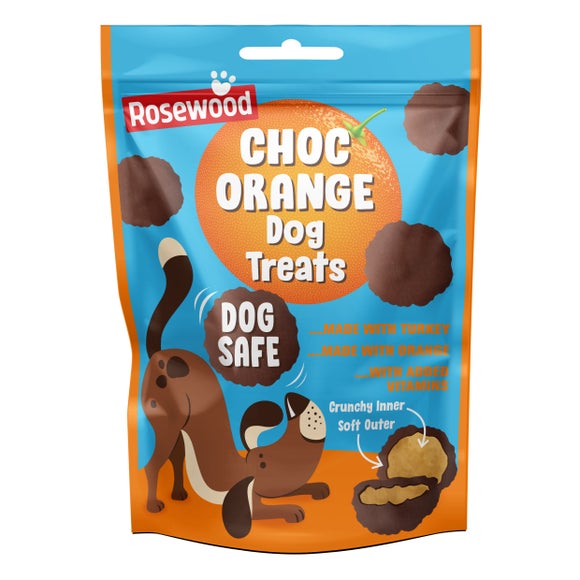 Rosewood Choc Orange Crunchy Balls For Dogs, 140g