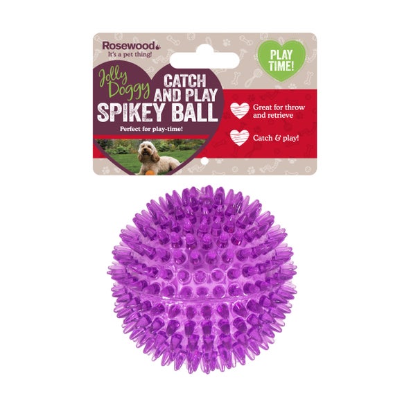 Rosewood Catch & Play Spikey Ball