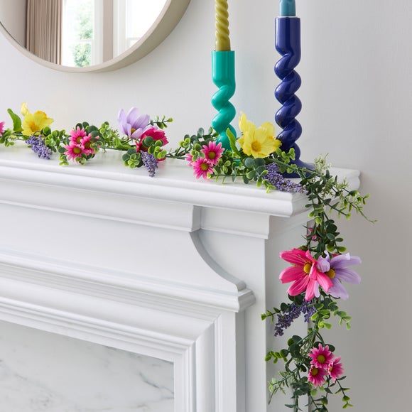 Artificial Wildflower Floral Garland