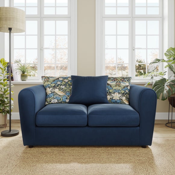 Click to view product details and reviews for Blake Opulent Velvet William Morris Combo 2 Seater Sofa.