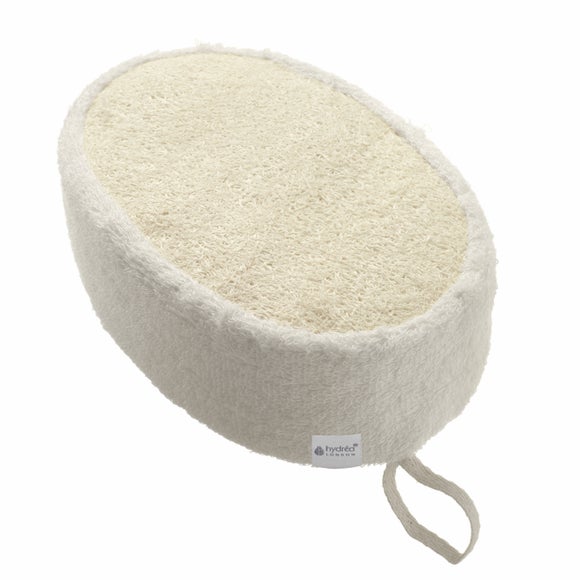 Hydrea London Bamboo and Loofah Exfoliating Sponge