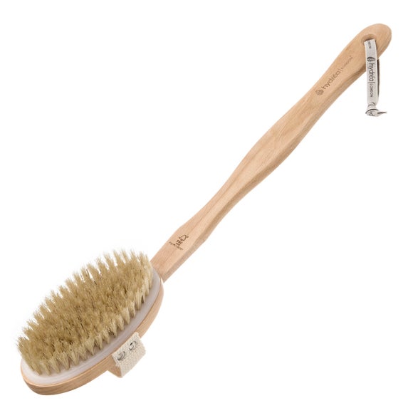 Hydrea London Classic Detachable Body Brush with Natural Bristles
