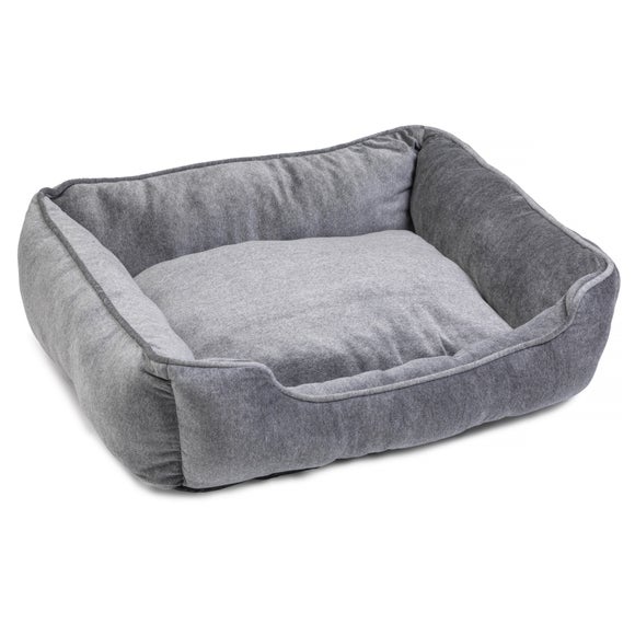 House of Paws Velvet Square Bed